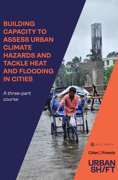 the cover of the capacity building modules course