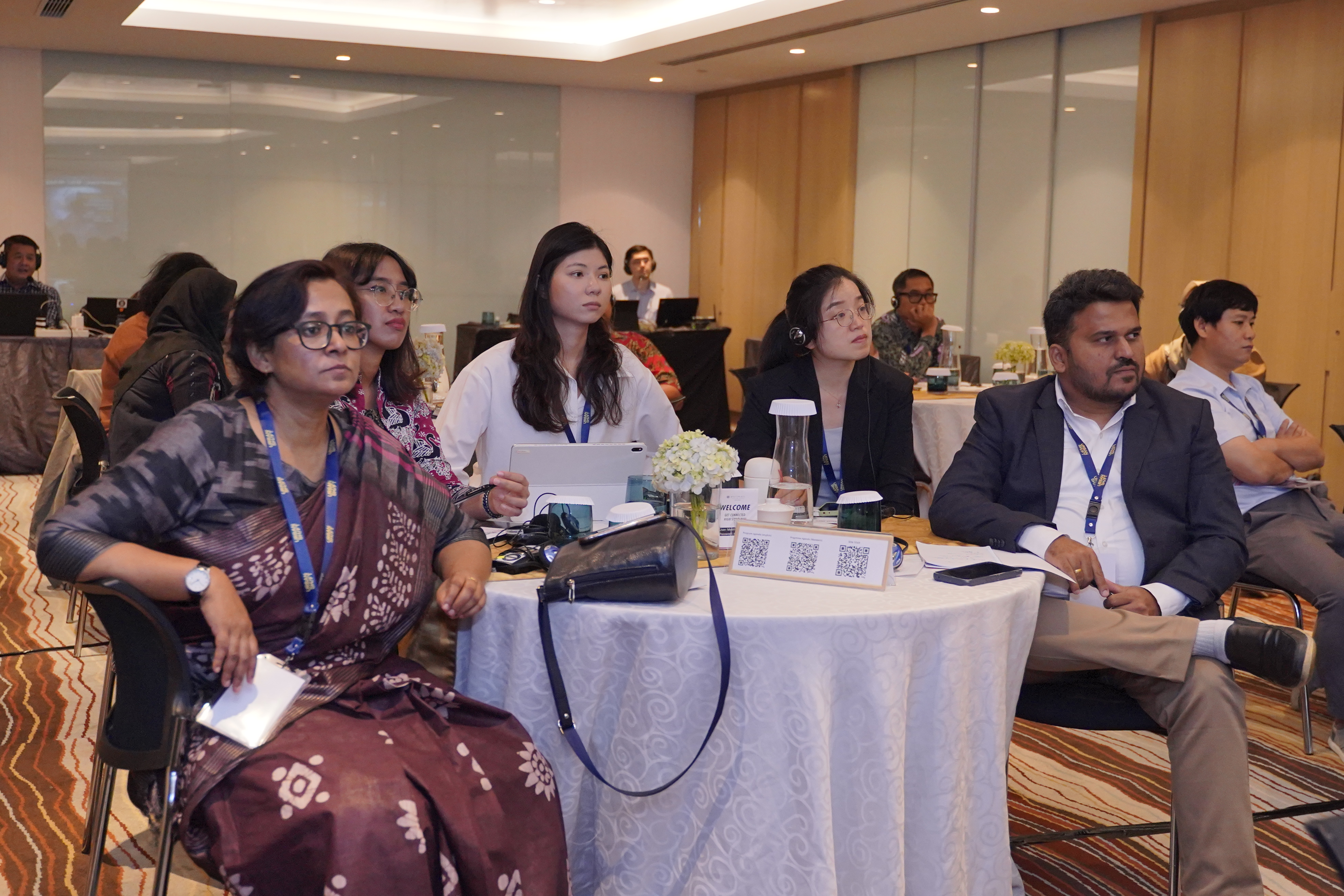 participants in the nature-based solutions course