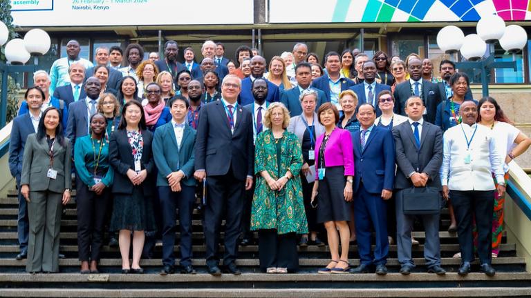 participants in the UNEA-6 Cities & Regions Summit