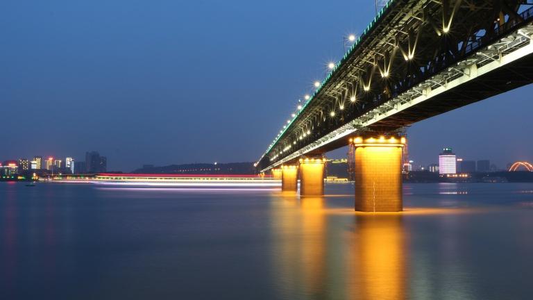 Bridge in Wuhan, China