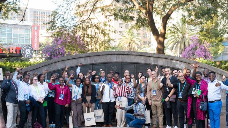 participants in the urbanshift africa forum in nairobi