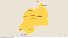 Rwanda map