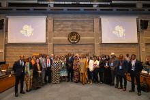 leaders gather during the urbanshift africa forum