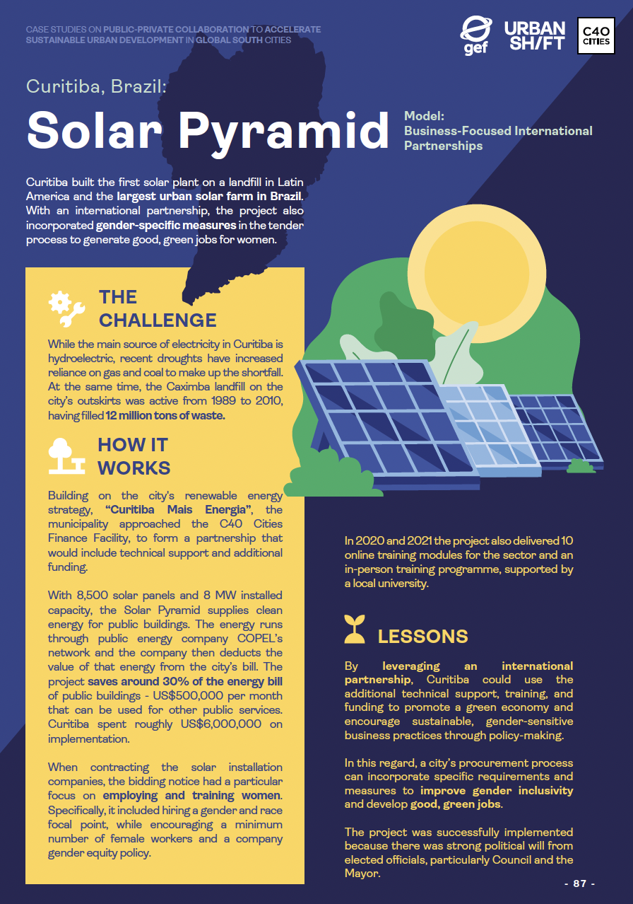 Curitiba, Brazil: Solar Pyramid | UrbanShift