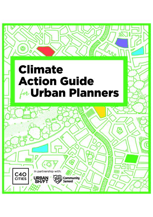 the cover of the climate action guide for urban planners